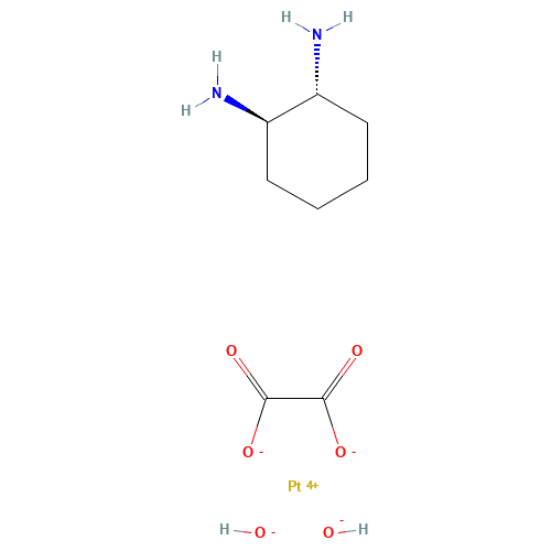 Chemical structure of Oxaliplatin Impurity C