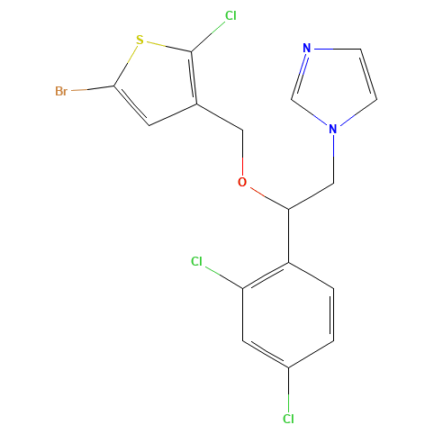Chemical structure of Tioconazole Impurity C