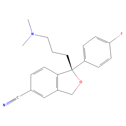 Chemical structure of Escitalopram Keto Oxalate