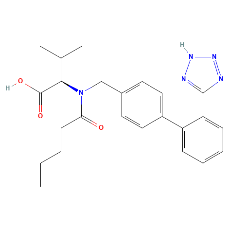Chemical structure of Valsartan Related Compound