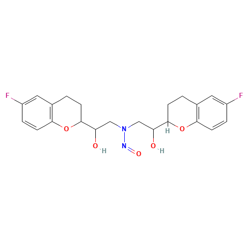 Chemical structure of N-Nitroso Nebivolol