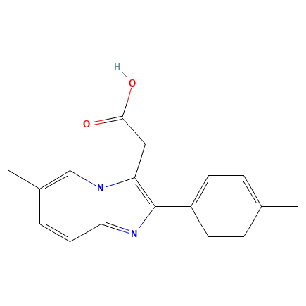 Chemical structure of Zolpidic Acid