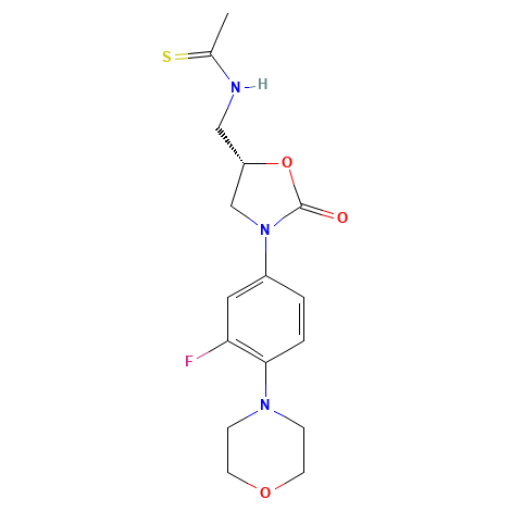 Chemical structure of Linezolid Impurity 3