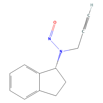 Chemical structure of N-Nitroso Rasagiline
