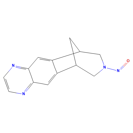 Chemical structure of N-Nitroso Varenicline