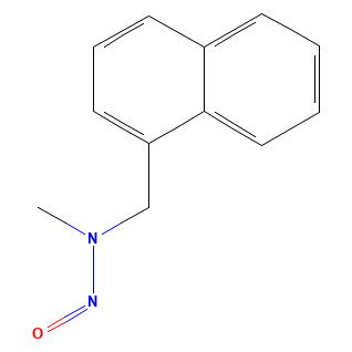 Chemical structure of N-Nitroso Terbinafine