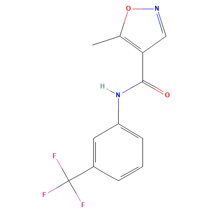 Chemical structure of Leflunomide Related Compound C