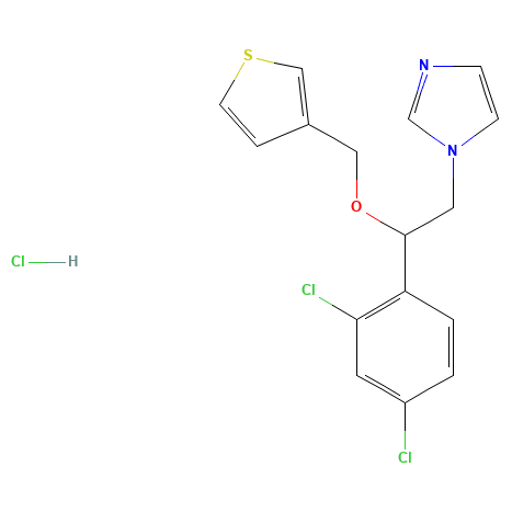 Chemical structure of Tioconazole Impurity A